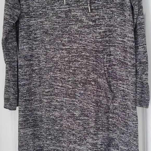 Jockey Lightweight Long Sleeve Hoodie Lounge Dress Gown with Kangaroo Pocket - Picture 5 of 6